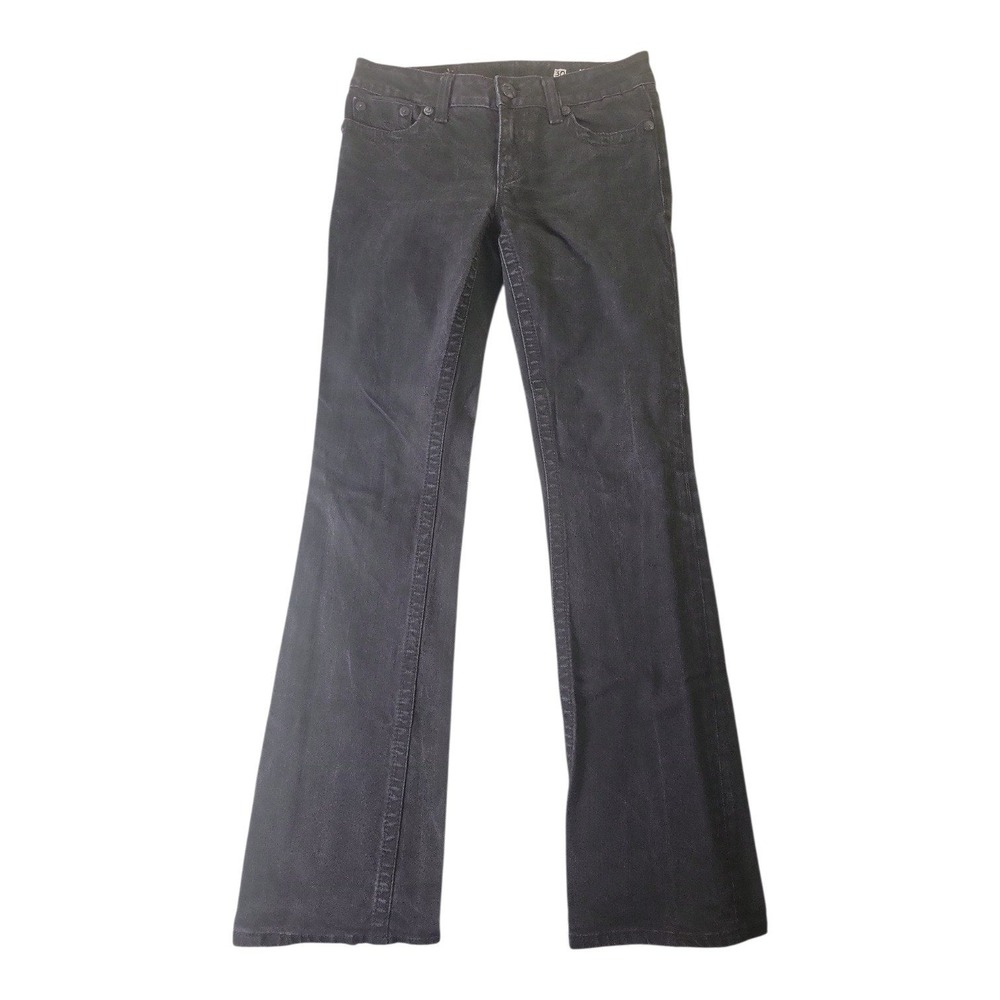 Miss Me Irene Bootcut Jeans Size 30 Griffith Park Black Stretch Denim Y2K